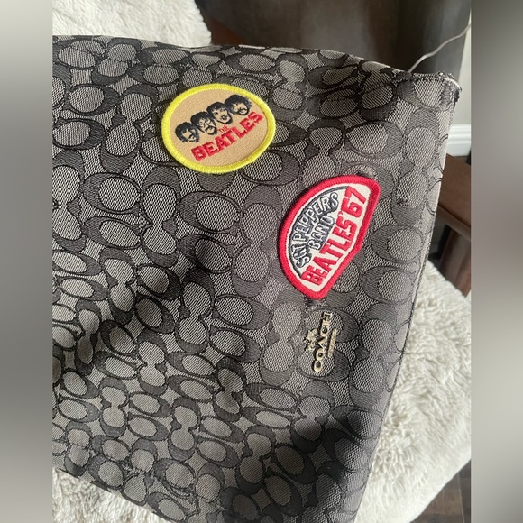 Coach Beatles canvas signature shoulder bag - Picture 4 of 4